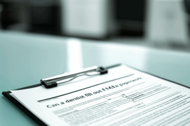 Can a Dentist Fill Out FMLA Paperwork Your Friendly Guide to Dental Leave Under FMLA